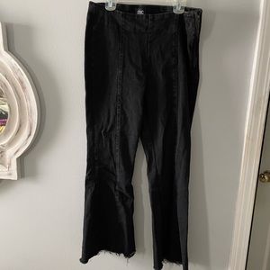 UO BDG cotton high rise kick flare jean